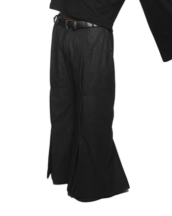 PANTALON XXL EN JEAN NOIR